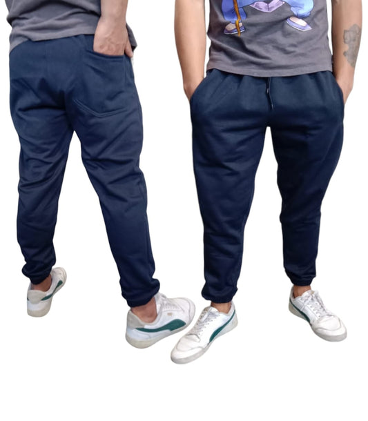 jogger caballero azul oscuro