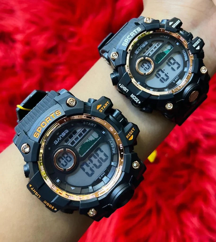 Relojes Pareja Sanse Digital Estuche Amo