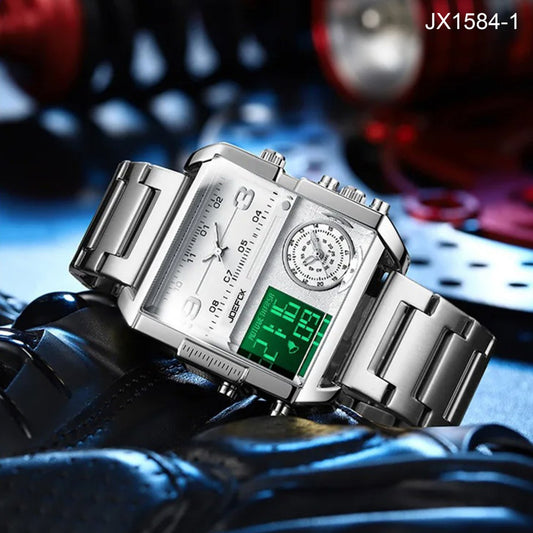 Reloj Joefox Triple Hora Metal