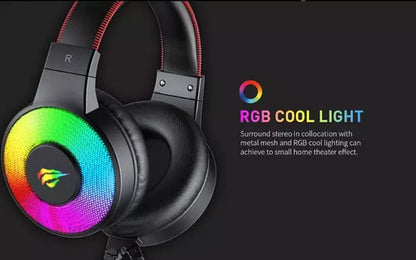 Diadema Gamer Havit Rgb