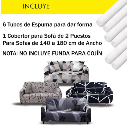 Forro Sofa Funda de 1, 2 y 3 Puestos