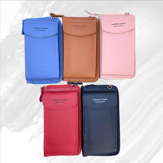 Bolso de Lujo Porta Celular Multifunción