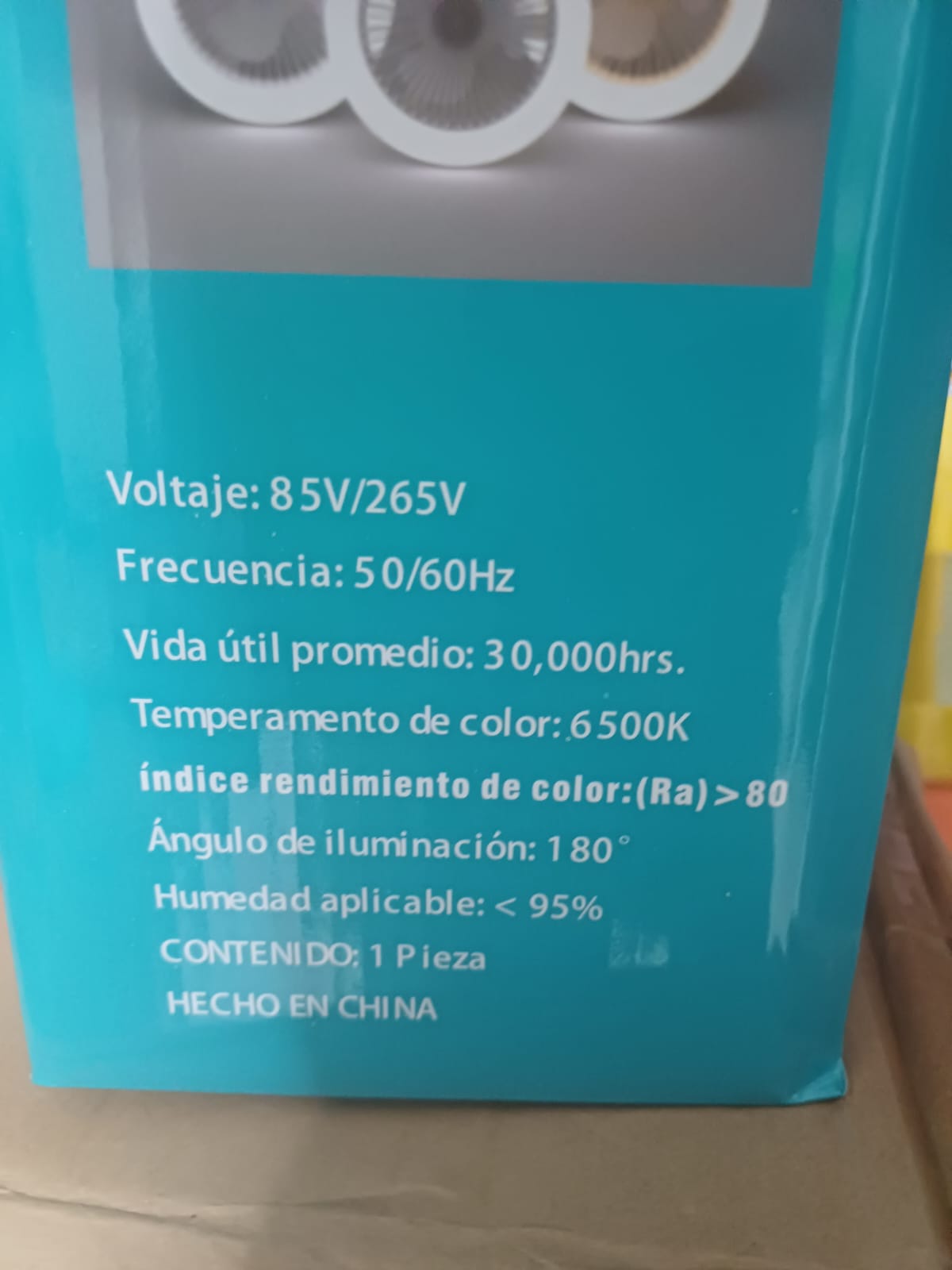 Ventilador De Techo Bombillo