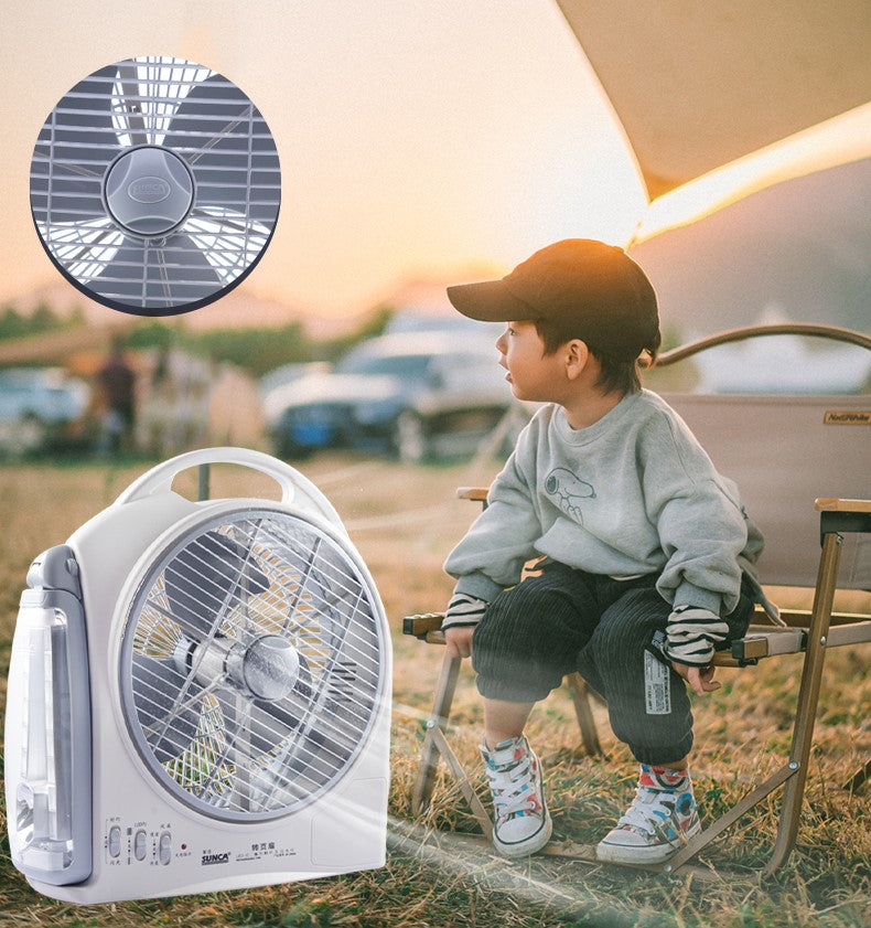 ventilador eléctrico pequeño de plástico para escritorio