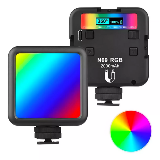 Mini Lampara Para Celular Led Rgb N69