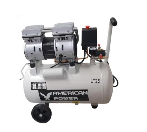 Compresor 25L Motor 1hp American Power